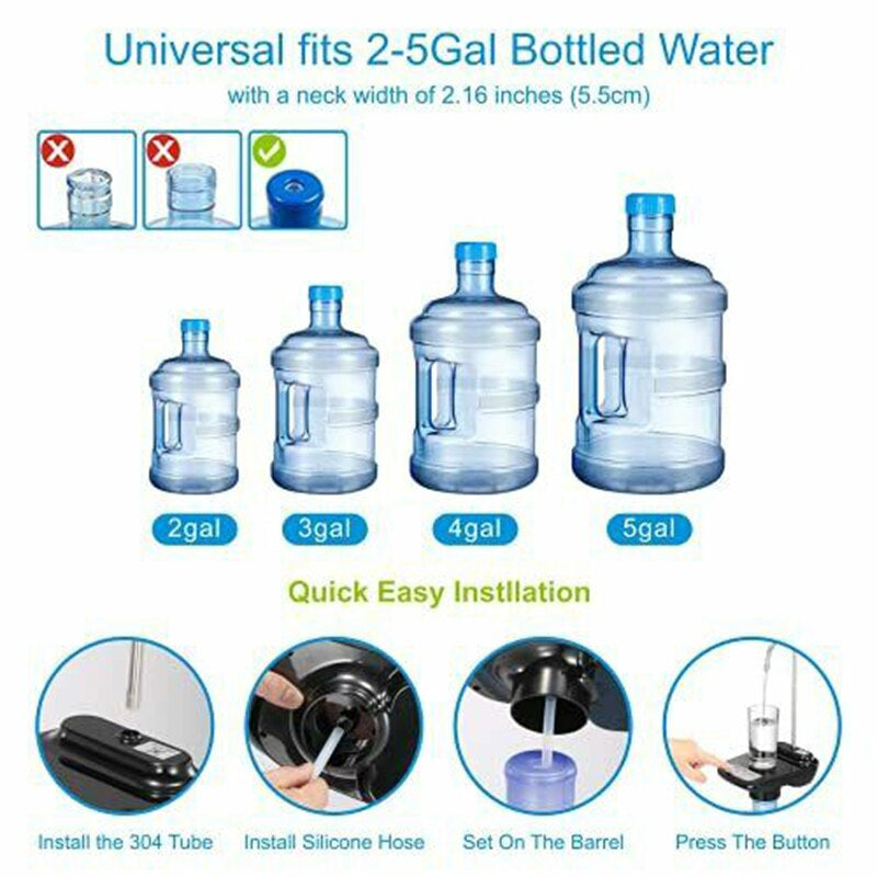 Lisslune | Portable Electric Water Dispenser