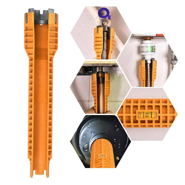 Lisslune | Multifunctional Pipe Wrench, Tool For Bathroom