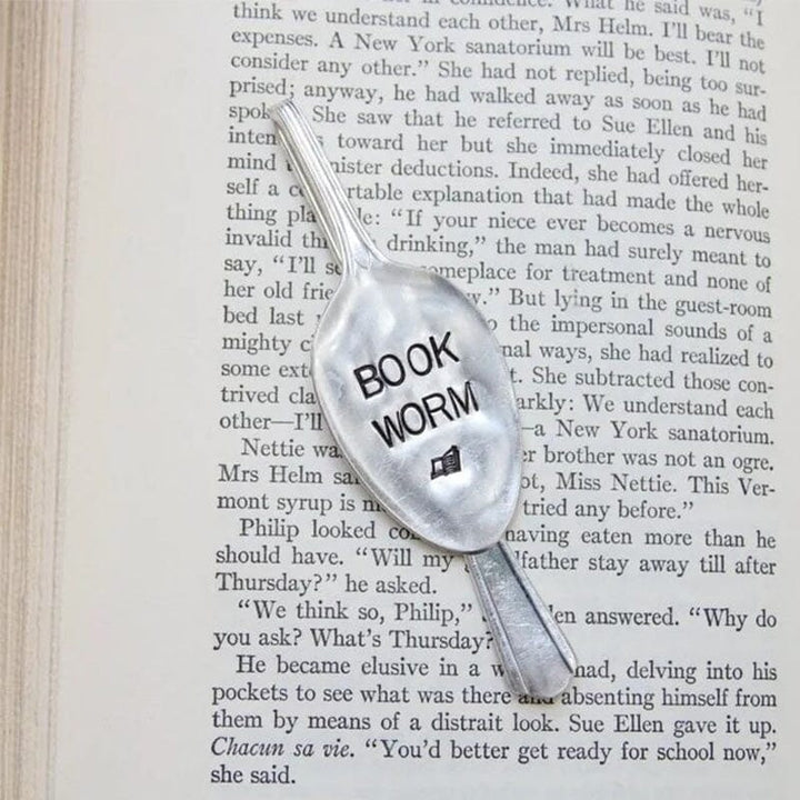 Lisslune | Funny Spoon Bookmark - perfect gift for a bookworm