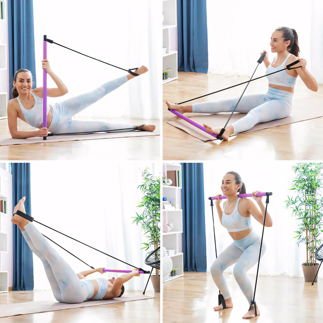 Lisslune | Body shaper FlexiBar – Pilates Resistance bar for Home fitness