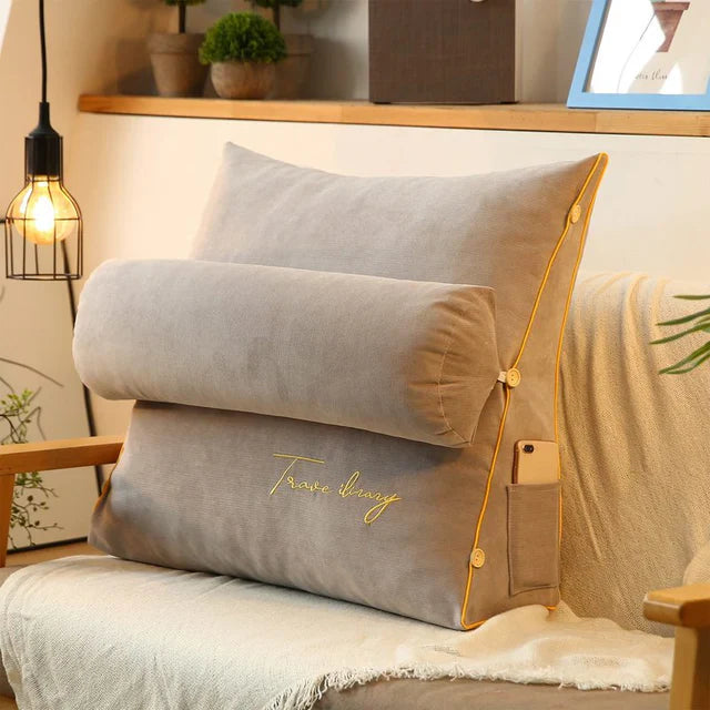 Lisslune | Wedge-shaped back support cushion