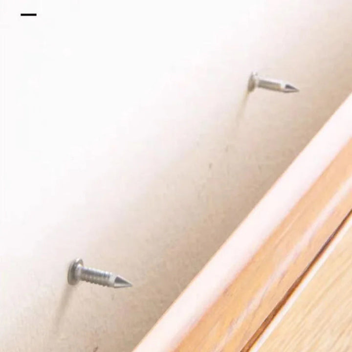 Lisslune | TwinGrip - Double head nails for mounting baseboards