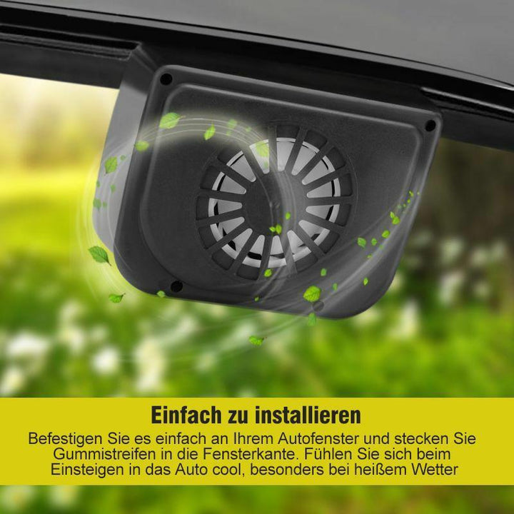 Lisslune | Solar-powered fan for the car