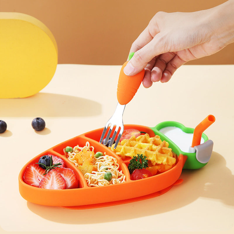 Lisslune | Toddler Plate with Suction Cup