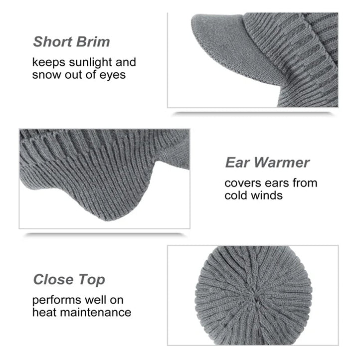Lisslune | Outdoor Riding Elastic Warm Ear Protection Knit Cap