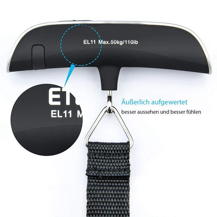 Lisslune | Portable digital scale with battery