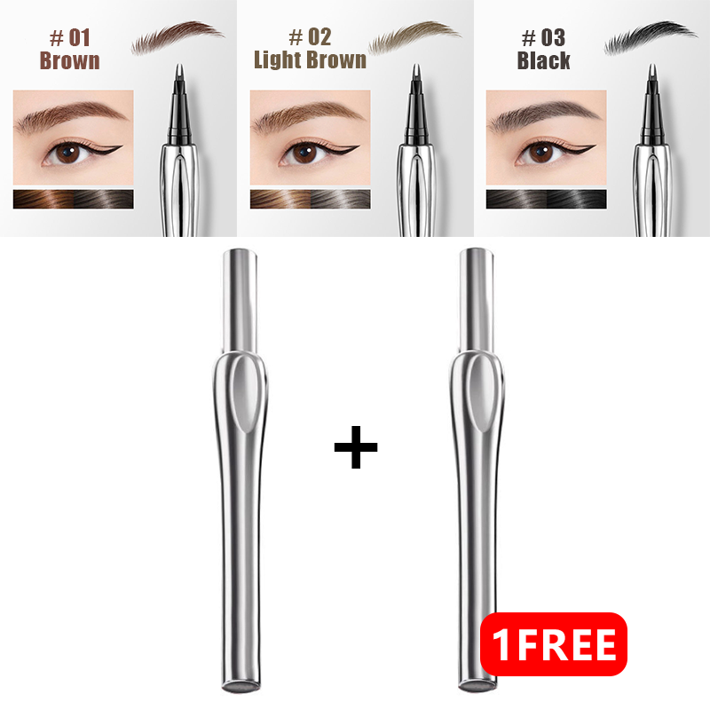 Lisslune | Improved Natural Waterproof Eyebrow Pencil with Micro-Fine Tip (super)