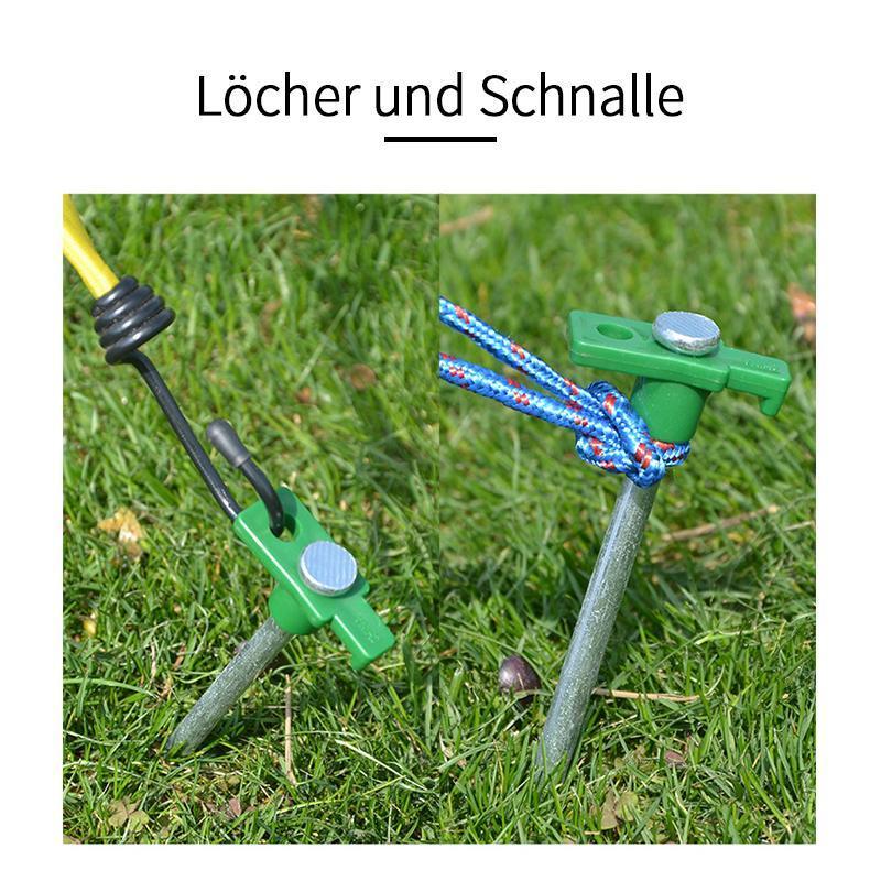 Lisslune | Steel Stable Pegs for Tent Securing