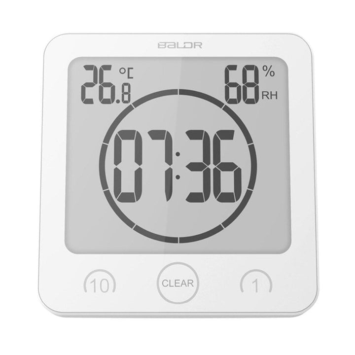 Lisslune | HydroTime Waterproof Wall Clocks – Elegant Time Measurement for Showers and Spa Environments