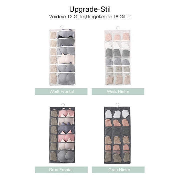 Lisslune | Double-sided hanging wardrobe organizer