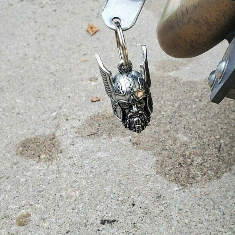 Lisslune | Viking God Guardian Ride Bell Keychain