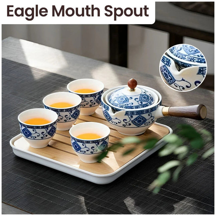 Lisslune | Gongfu Tea Set made of porcelain - Timeless elegance, perfect tea