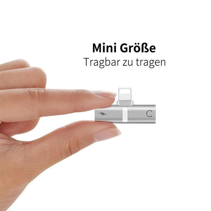 Lisslune | 4 in 1 headphone lightning adapter for iPhone