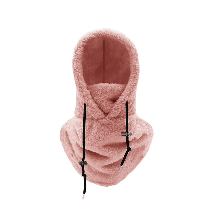 Lisslune | Ski mask with Sherpa hood