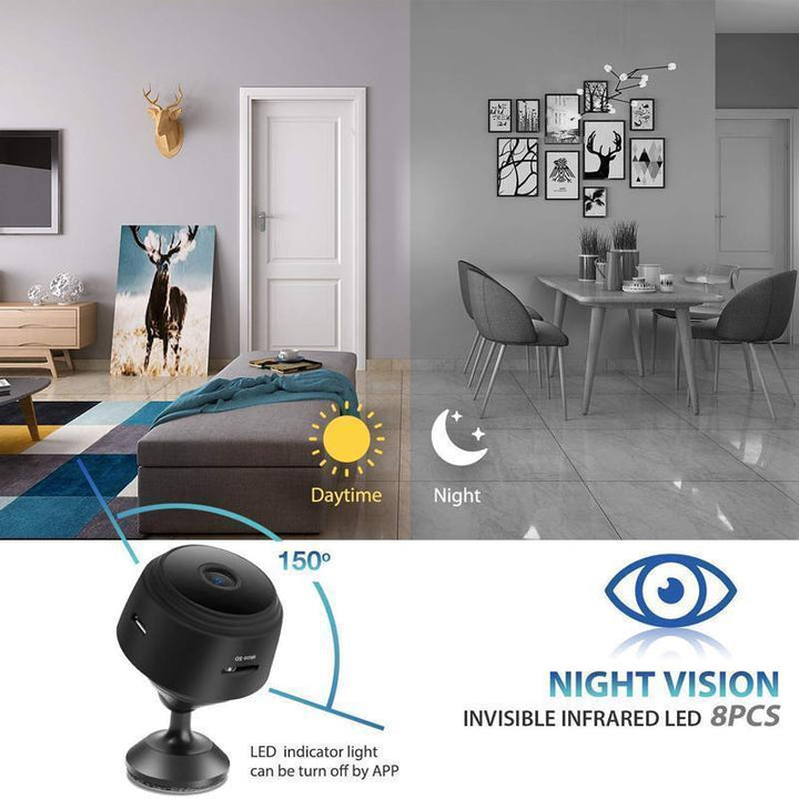 Lisslune | 1080p Magnetic WiFi Mini Camera-RV Trailer Rear View Camera