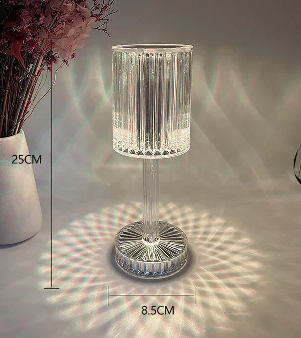 Lisslune | Dimmable Crystal Table Lamp With Modern Design