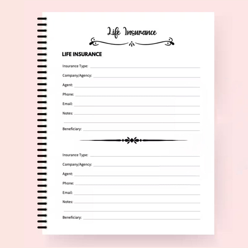 Lisslune | Damned I Am Dead, Life's End Planner