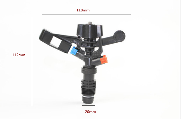 Lisslune | Adjustable garden sprinkler with spray angle adjustment – Ideal for irrigation systems