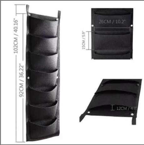 Lisslune | Plant wall bags for garden – Vertical planter for indoors and outdoors