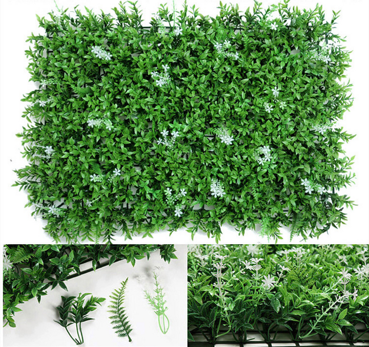 Lisslune | Artificial Plant Mat – Green Wall Decoration for Creative Backgrounds