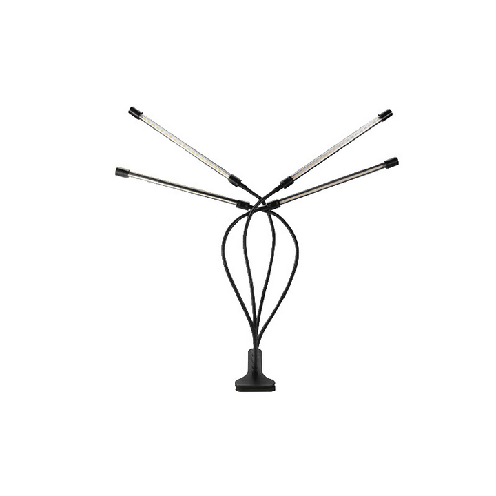 Lisslune | Plant growth light with 4 flexible arms and dimming function for indoor gardens