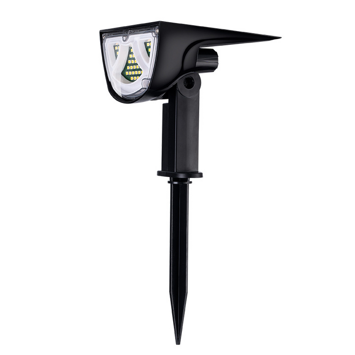 Lisslune | Solar LED Spotlight – Outdoor lighting with solar panel for garden and pathways