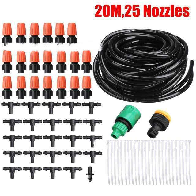 Lisslune | Automatic Irrigation System Set – Drip Irrigation for Garden Plants