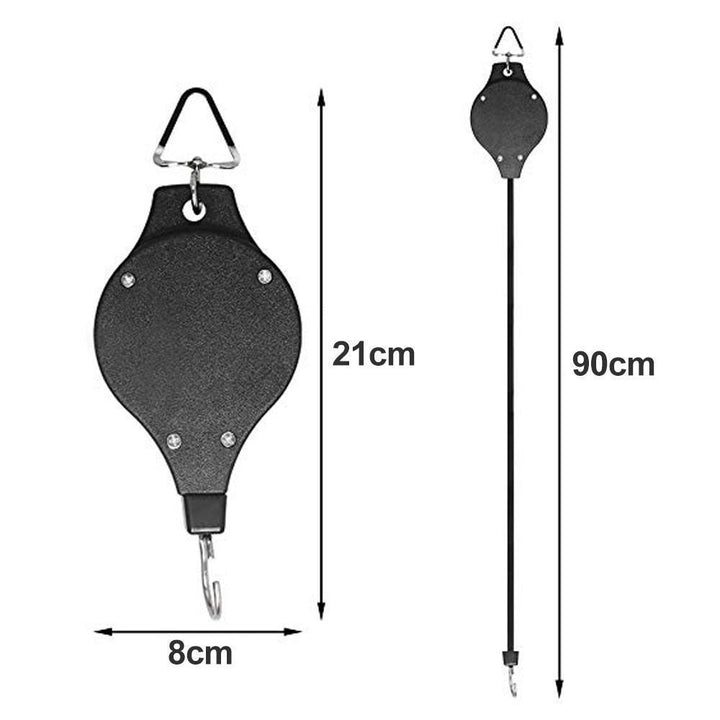 Lisslune | Telescopic Hook for Garden Baskets Pots, Birdhouse
