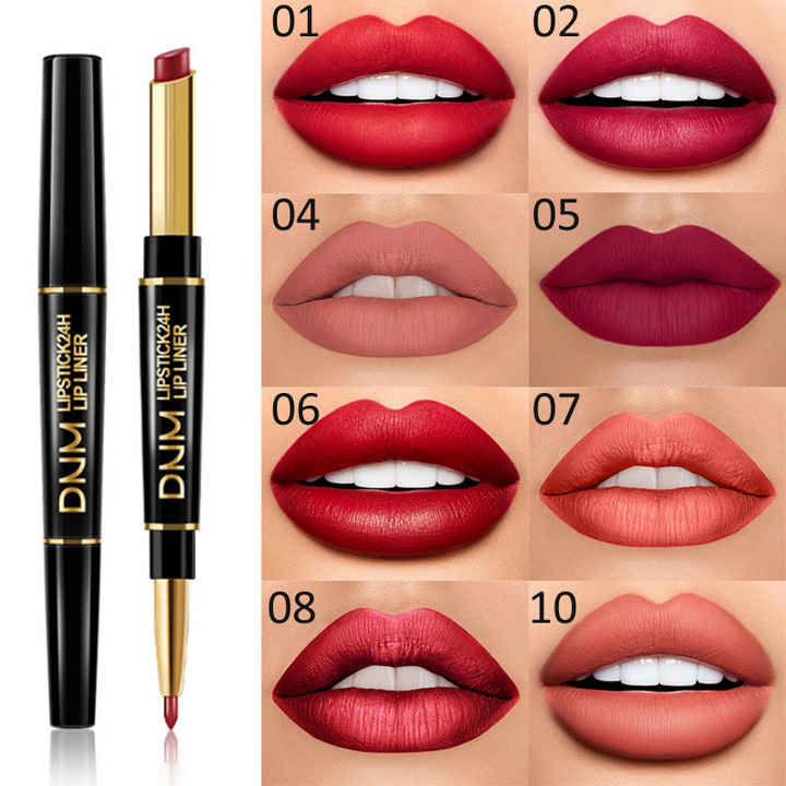 Lisslune | Lip liner and lip stick 2 in 1