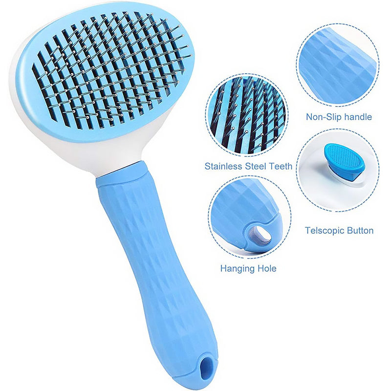 Lisslune | Premium Pets Self-Cleaning Slicker Brush