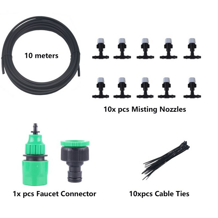 Lisslune | Coolmist system for outdoor area – Efficient spray system for temperature regulation