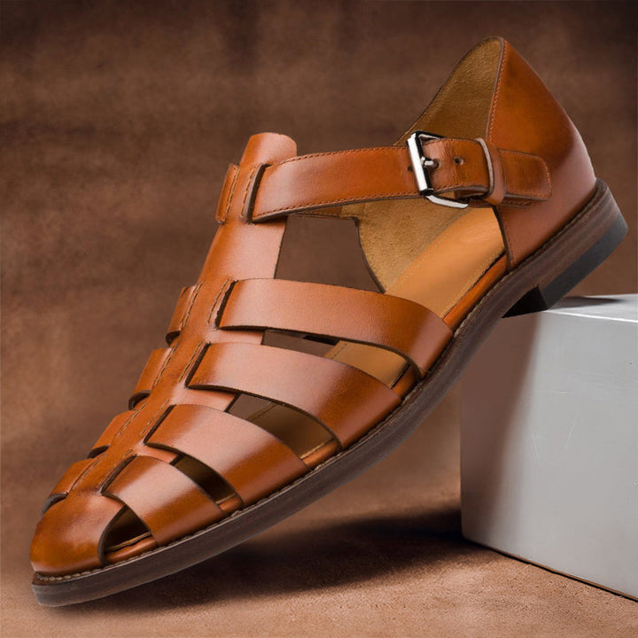 Lisslune | Wilhelm™ - Leather sandal