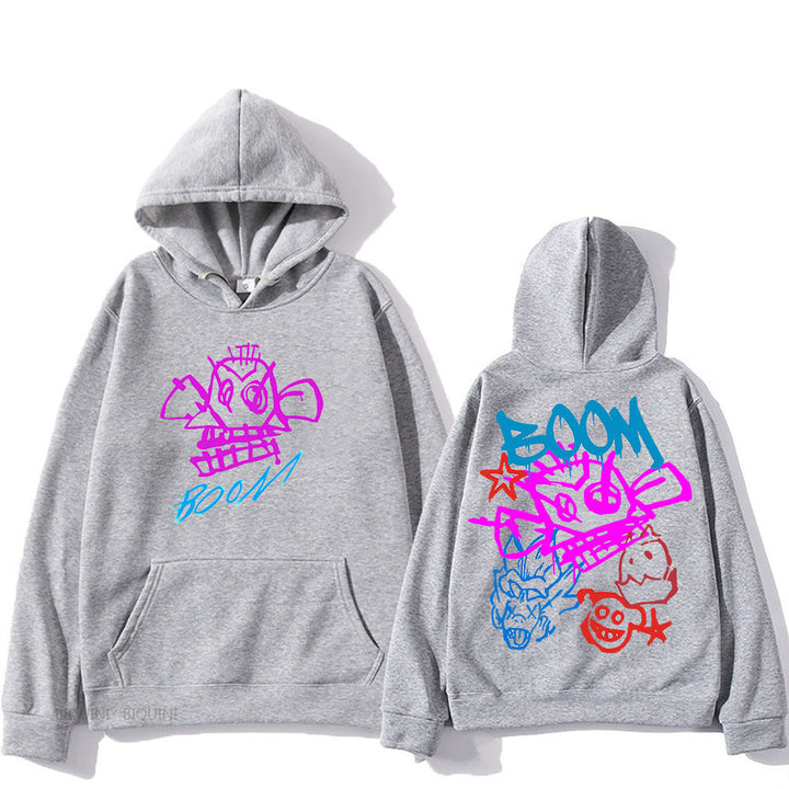 Lisslune | Arcane Jinx Cartoon Long Sleeve Hoodie