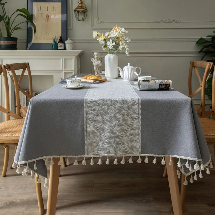 Lisslune | Glisstra Geometric Tassel Tablecloth