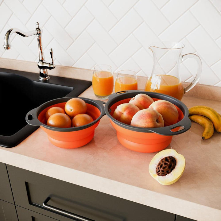 Lisslune | Silicone Foldable Drain Basket/Laundry Basket