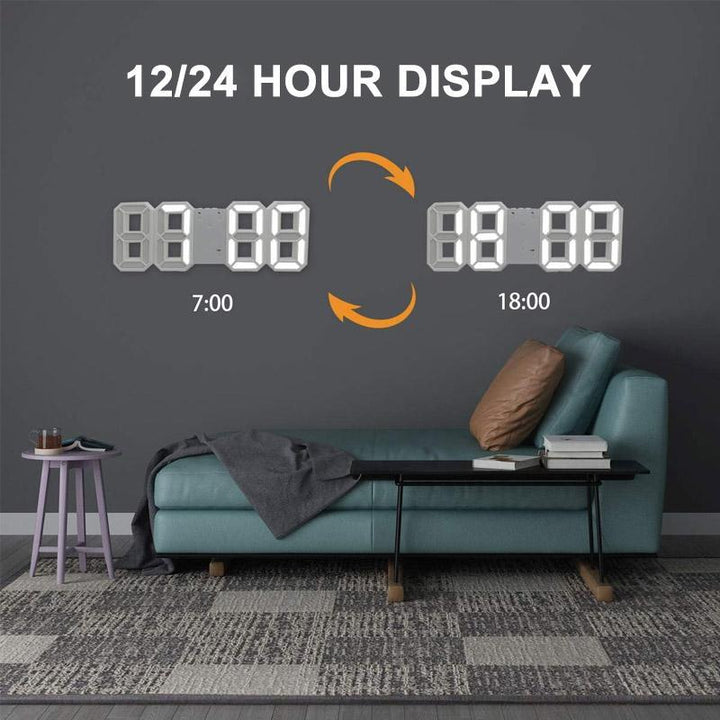 Lisslune | Smart 3D Digital Clock Alarm