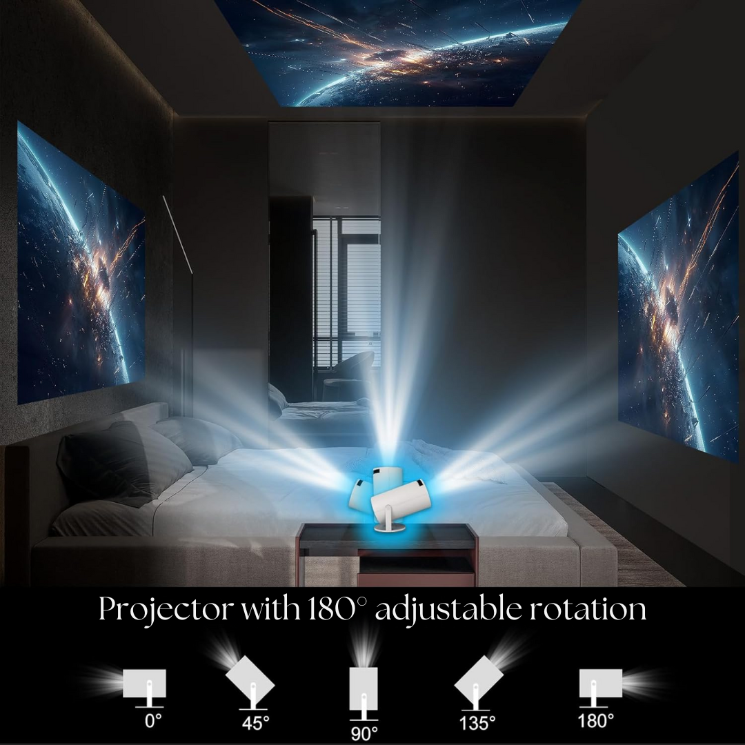 Lisslune | Ultra-HD 4K Smart Projector