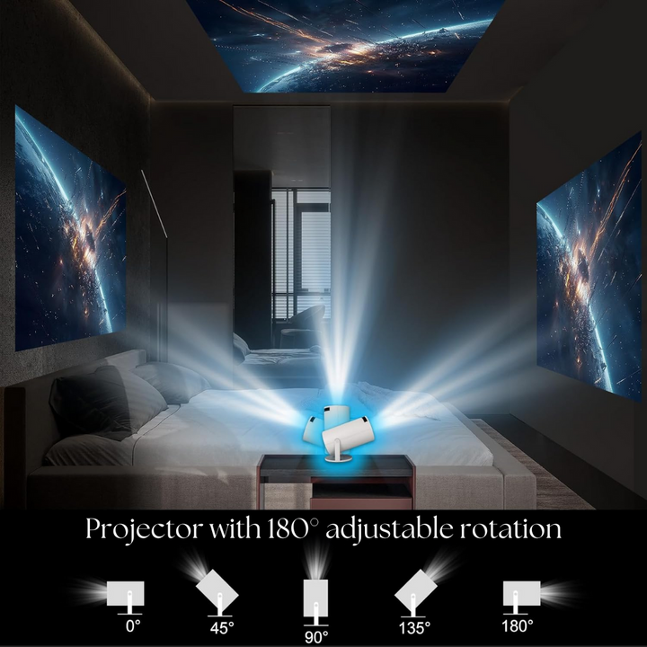 Lisslune | Ultra-HD 4K Smart Projector