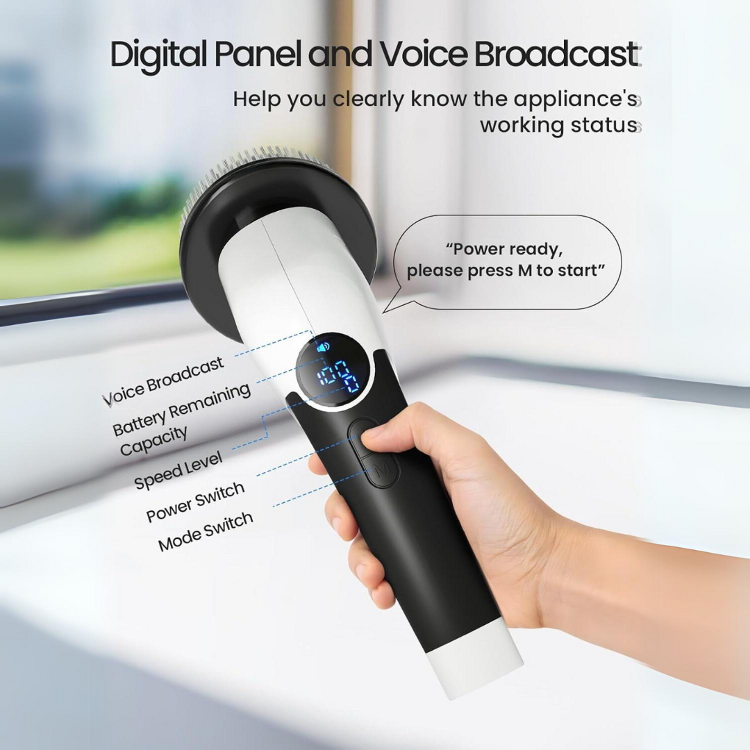 Lisslune | Electric Spin Scrubber – Effortless Cleaning in Half the Time