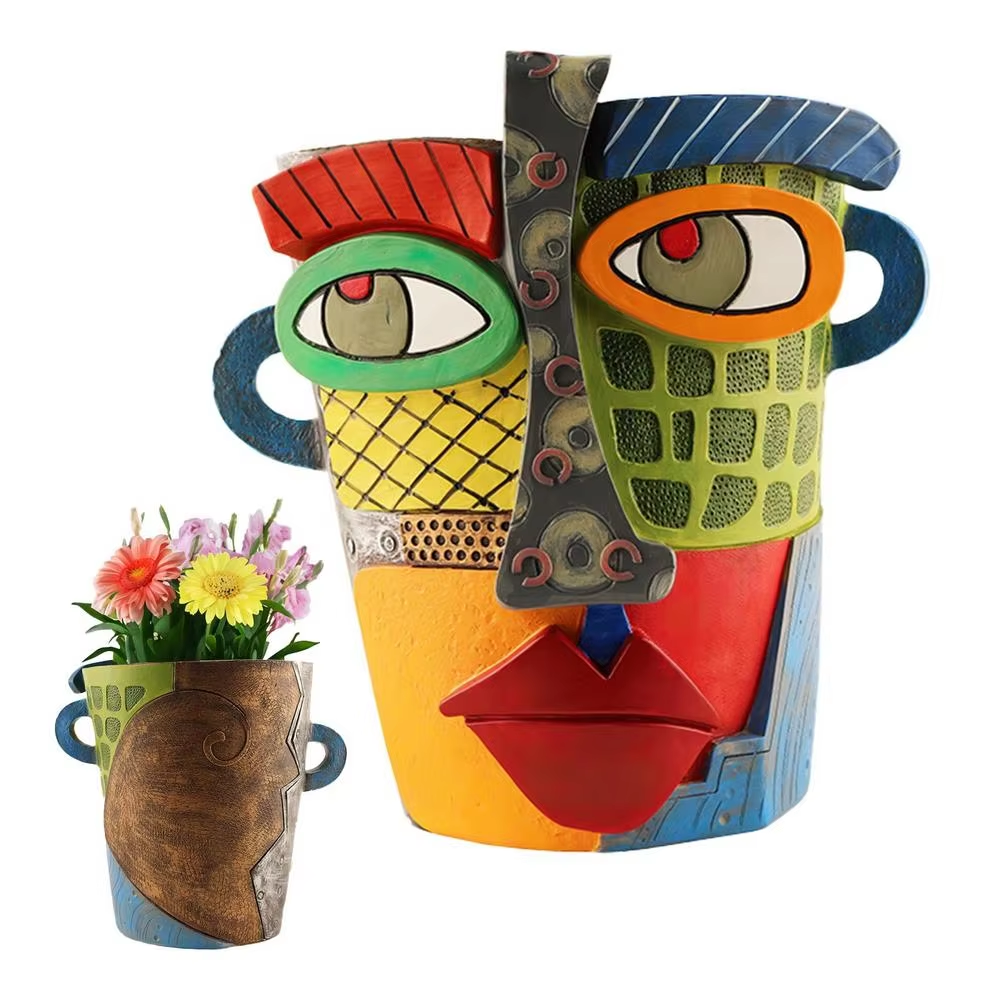 Lisslune | Abstract Face Flower Pot
