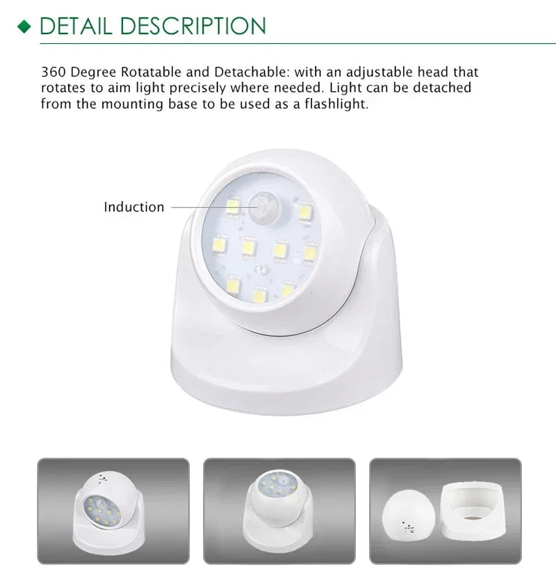 Lisslune | Wireless LED spotlight