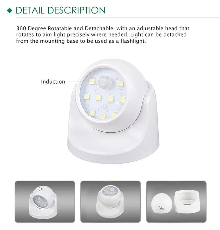 Lisslune | Wireless LED spotlight