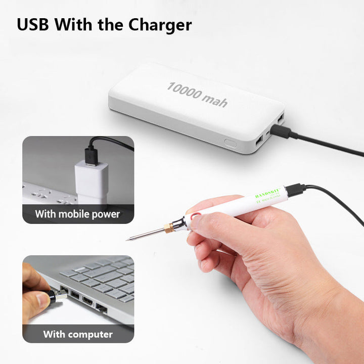 Lisslune | USB Portable Electric Soldering Iron Set