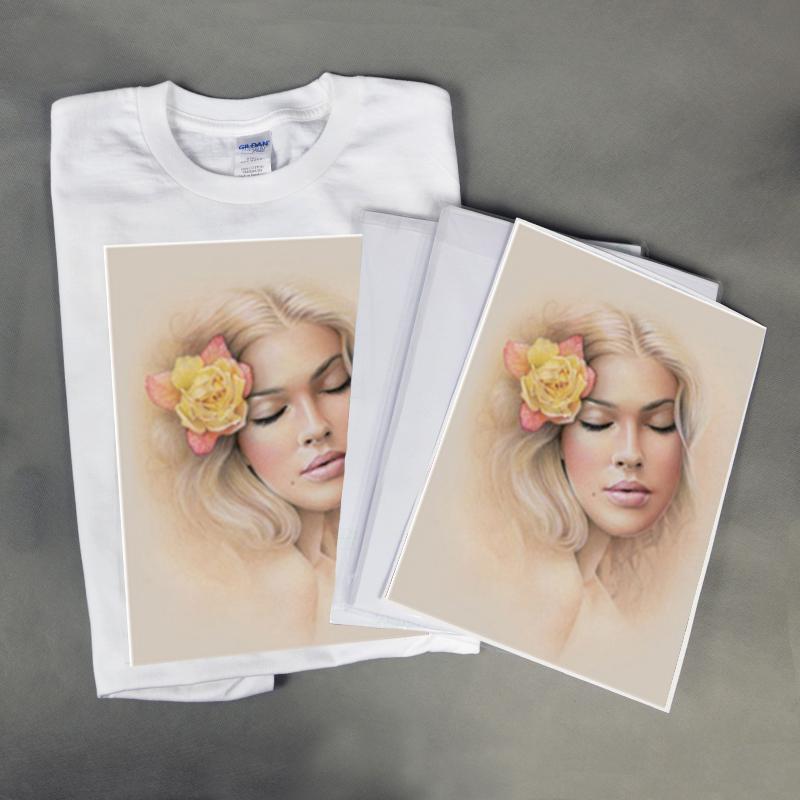 Lisslune | Crafting Transfer Paper for Inkjet Printers (5 sheets)