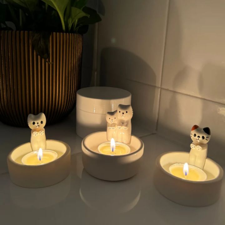 Lisslune | Cat Candle Holder