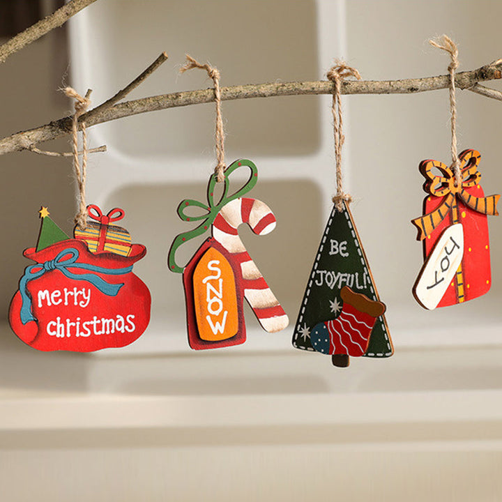 Lisslune | Christmas decoration wooden pendant