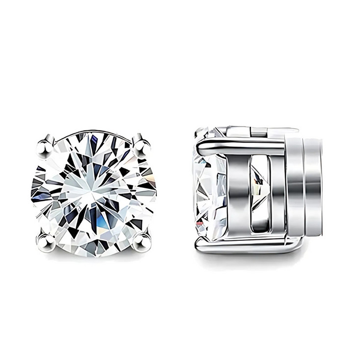 Lisslune | Premium Unisex Magnetic Crystal Design Stud Earrings