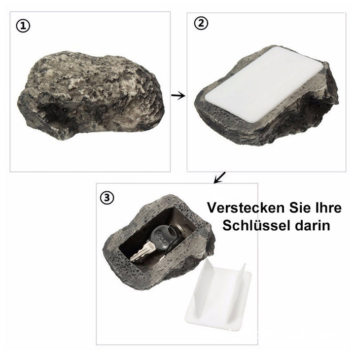Lisslune | Creative Key Box in Stone Shape