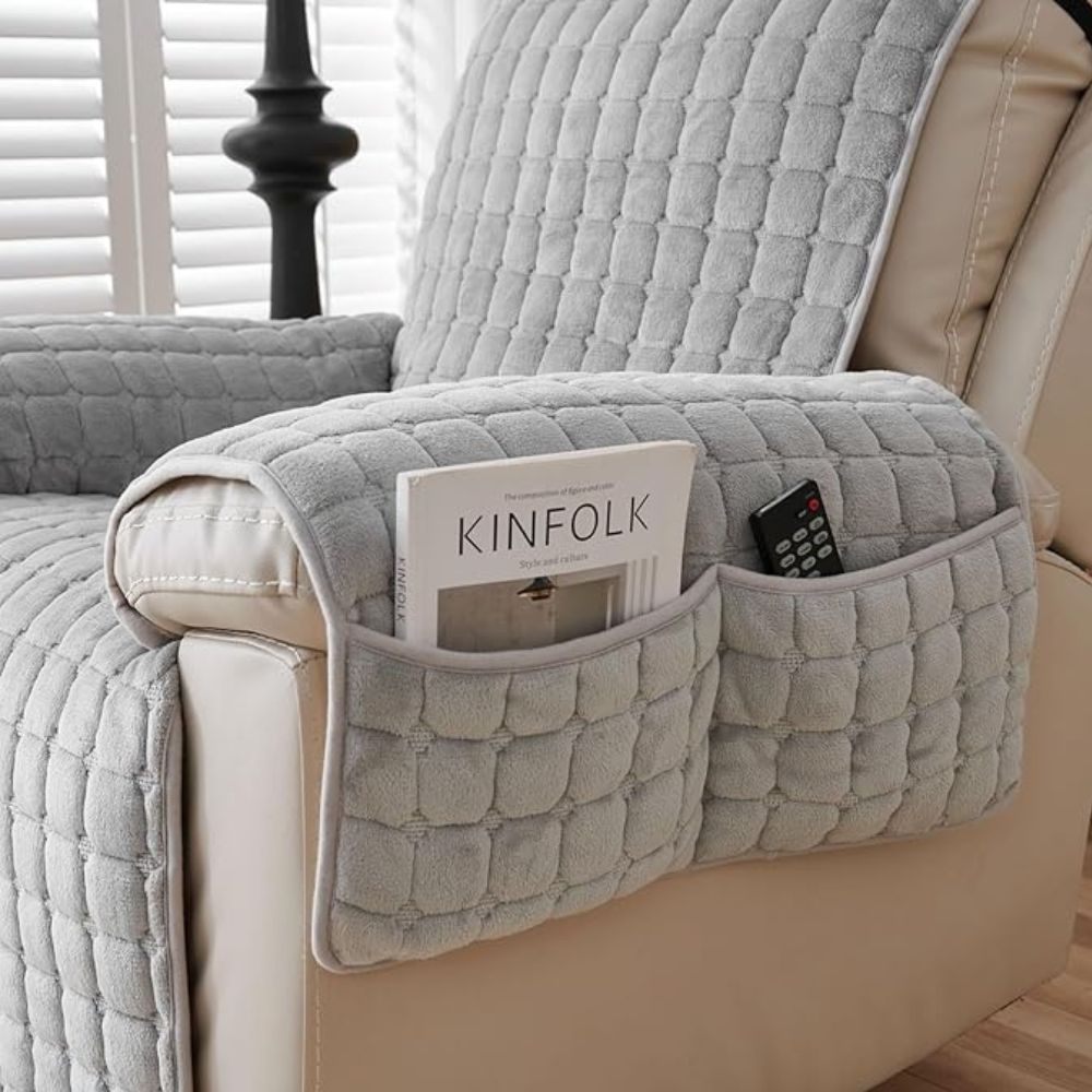 Lisslune | Snug Grid Recliner Cover