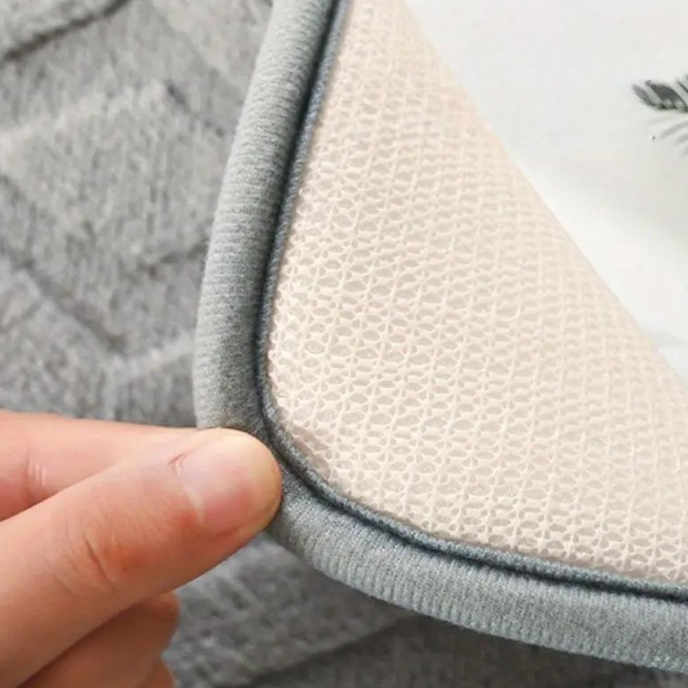 Lisslune | Diamond Jacquard Bath Mat